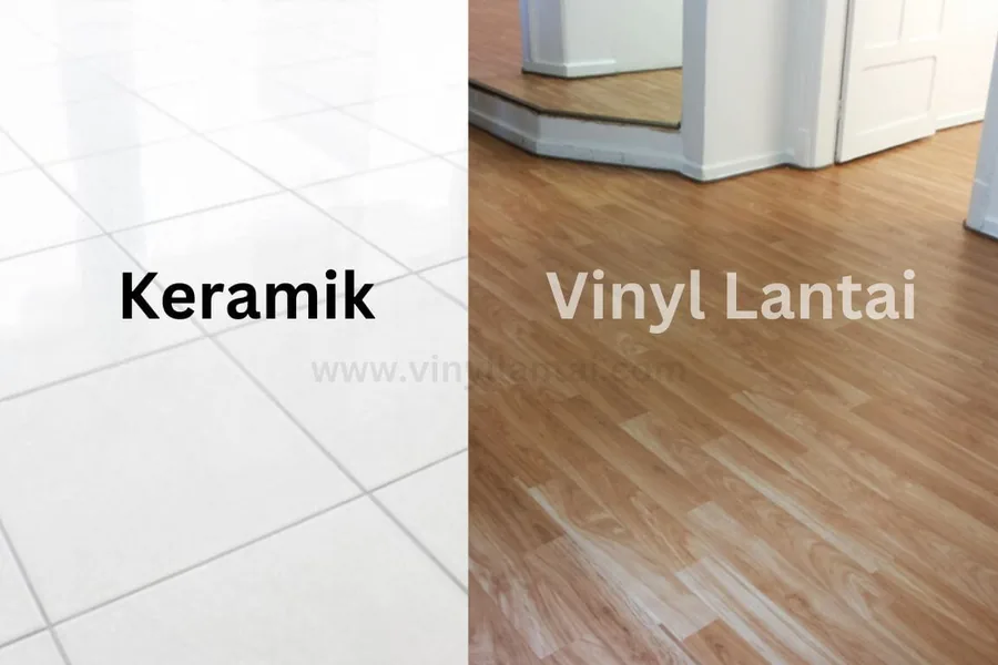 Vinyl tile untuk interior modern